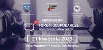 Baner promujący Forum Ekonomiczne Bełchatów